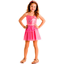 Fantasia Infantil Barbie Moda e Magia Pop 10399 - Sulamericana