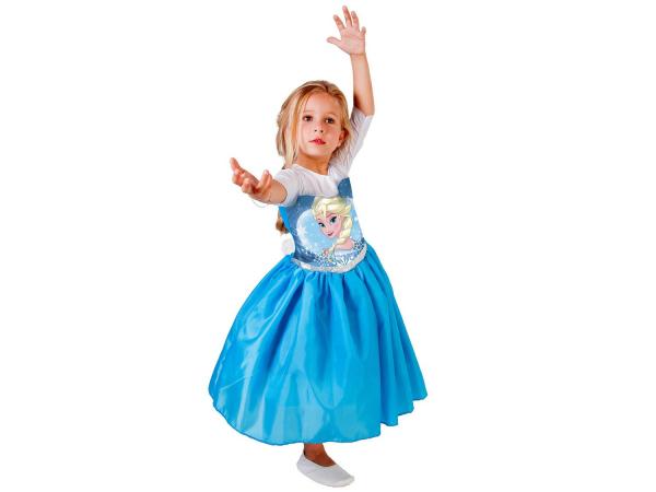 Tudo sobre 'Fantasia Infantil Disney Frozen Elsa STD - M Rubies'