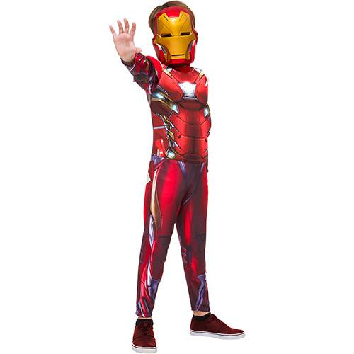 Tudo sobre 'Fantasia Iron Man Civil War Longo - P'