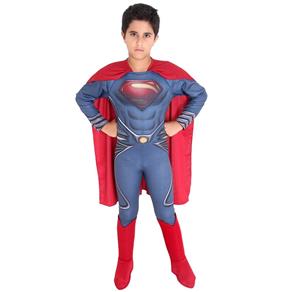 Fantasia Luxo - Superman Man Of Steel - Sulamericana