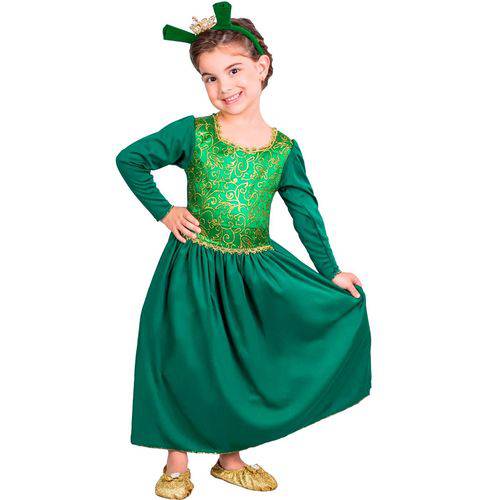 Fantasia Original Princesa Fiona Infantil M