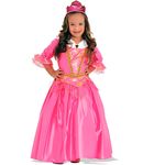 Fantasia Princesa Rosa Infantil Luxo Sulamericana