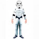 Fantasia Stormtrooper Longa Tamanho M 6 a 8 Anos - Rubies