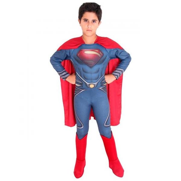 Fantasia Super Homem de Aço Luxo - Sulamericana