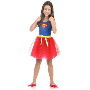 Fantasia Super Mulher - Dress Up - Tamanho P
