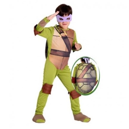 Fantasia Tartarugas Ninjas - Donatello - Infantil - Tamanho G
