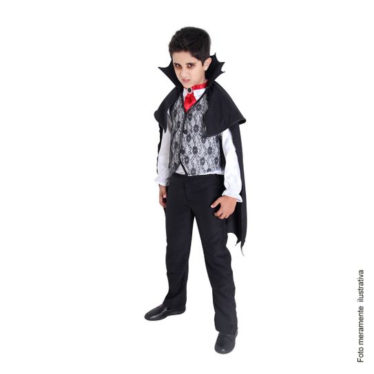 Fantasia Vampiro Infantil Twilight P