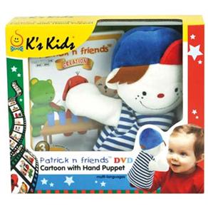 Fantoche Wayne K's Kids Patrick e Amigos KC91102 com DVD