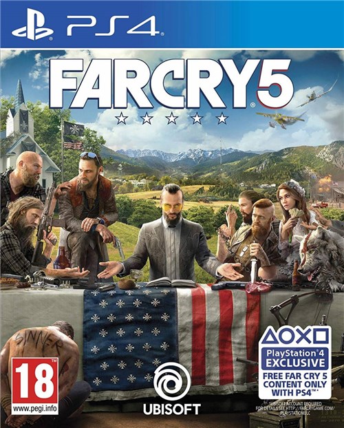 Far Cry 5 - PS4 (SEMI-NOVO)