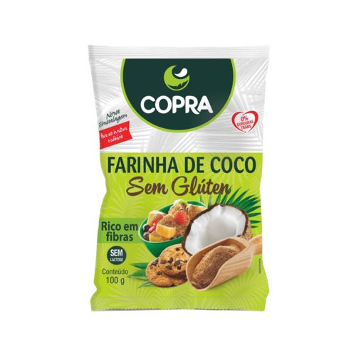 Farinha de Coco - Copra - 100g