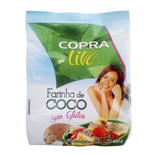 Farinha de Coco Sem Glúten Copra 400G