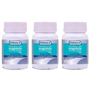 Farmax Cloreto de Magnésio - Kit com 03