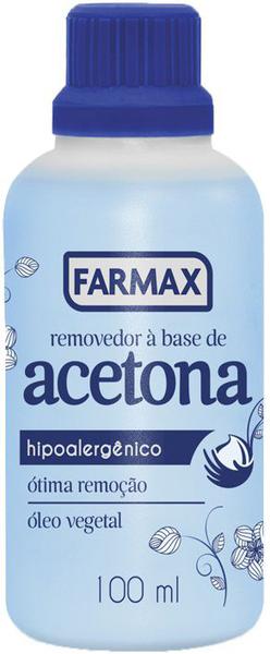 Farmax - Removedor de Esmalte com Acetona - 100ml