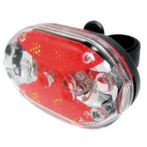 Farol Plástico Traseiro com LED e 7 Funções Multilaser - Vermelho