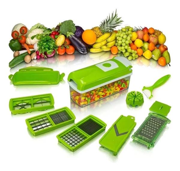 Corta Legumes Verduras Frutas Fácil Fatiador NICER DICER - Tok Tok