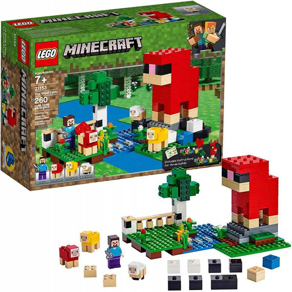 Fazenda de Lã - LEGO Minecraft 21153