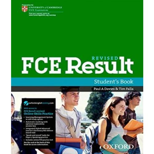 Fce Result - Student Book With Online Skills