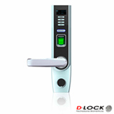 Tudo sobre 'Fechadura Biométrica D-Lock Mifare Prata com Abertura para Esquerda'