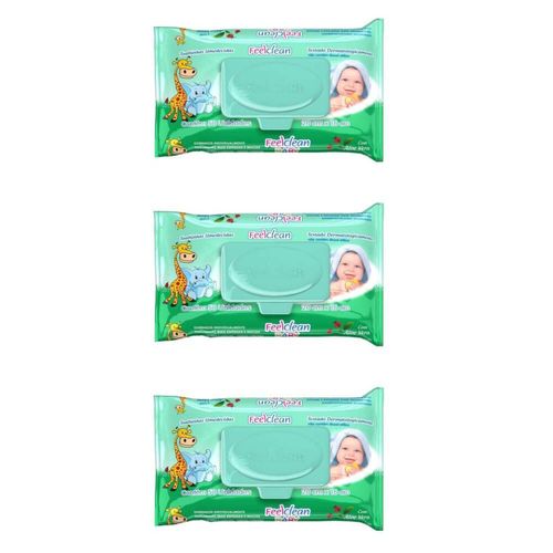 Feelclean Baby Toalhas Umedecidas C/50 (kit C/03)