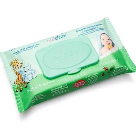 Feelclean Baby Toalhas Umedecidas C/50 (Kit C/12)