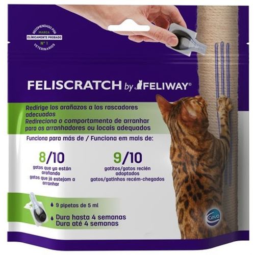 Feliscratch Feliway 9 Pipetas de 5ml