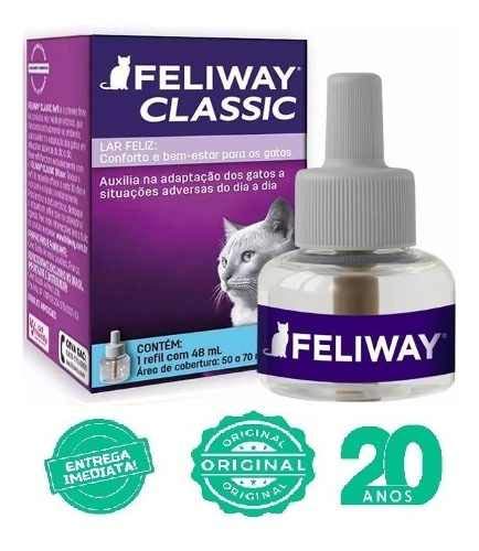 Tudo sobre 'Feliway Classic Refil 48 Ml - Apenas Refil'