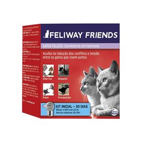 Feliway Friends Ceva Difusor Elétrico com Refil 48 Ml