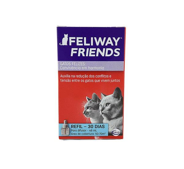 Feliway Friends Refil de 48ml Ceva Comportamental Gatos