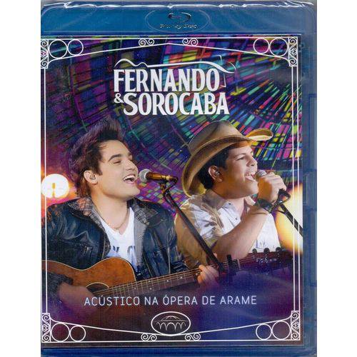 Fernando e Sorocaba: Acústico na Ópera de Arame - Blu Ray Sertanejo