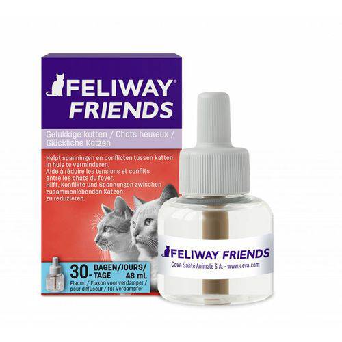 Feromônio Facial Felino Ceva Feliway Friends Refil 48ml