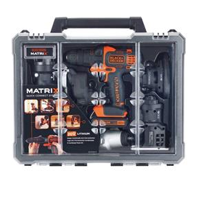 Ferramenta Black+Decker Matrix Combinadas 6 em 1 20V Bivolt BDCDM6KITC-BR