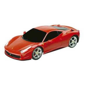 Ferrari 458 Italia - 1:24 Vermelho C/ Controle Remoto - Licenciado