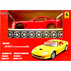 Ferrari 550 Maranello Escala 1:24 - Assembly Line - Maisto