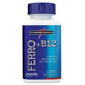 Ferro +B12 Nutrify Integral Médica - 150 Cápsulas