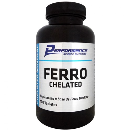 Ferro Chelated 100 Caps - Performance