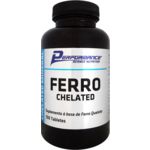 Ferro Chelated - 100 Tabletes - Performance Nutrition