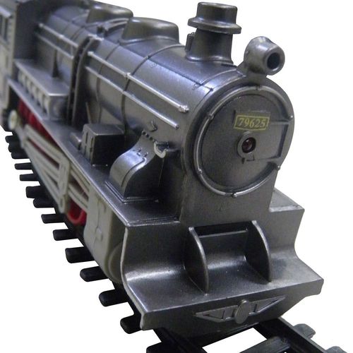 Ferrorama Trem Locomotiva Luz Crianca 15 Pecas Infantil Brinquedo