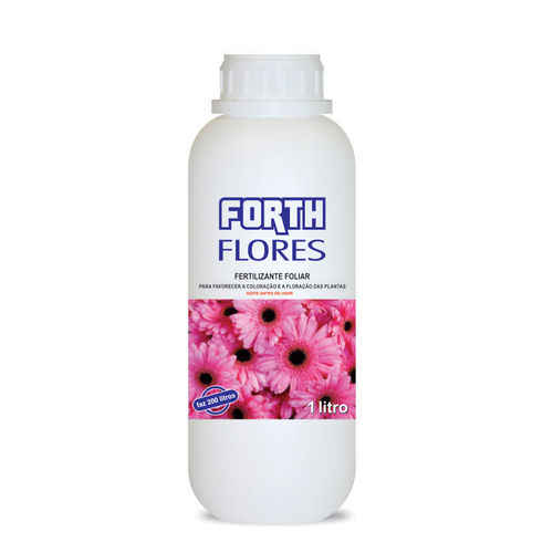 Fertilizante Adubo Forth Flores Líquido Concentrado - 1 Litro
