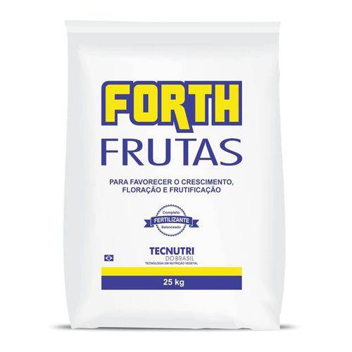 Fertilizante Adubo Forth Frutas Farelado 25 Kg