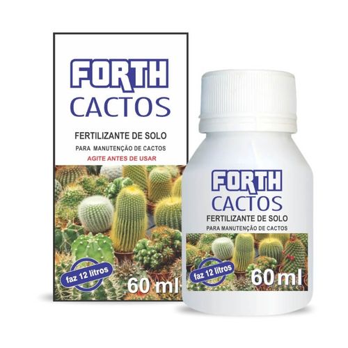 Fertilizante Cactos Concentrado 60ml Forth