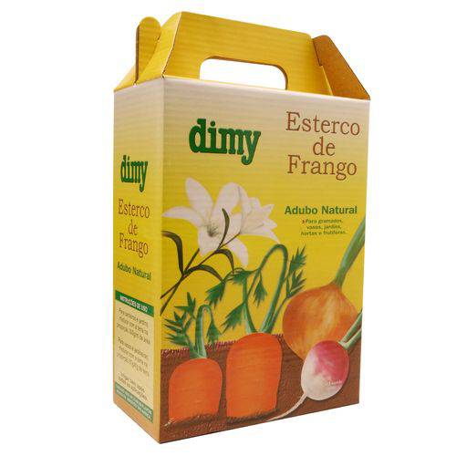 Fertilizante Dimy Orgânico Esterco de Frango