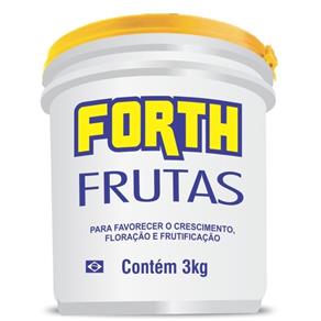 Fertilizante Farelado para Frutas 12-05-12 Forth 3 Kg