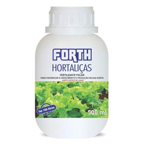 Fertilizante Foliar Líquido Concentrado para Hortaliças Forth 500 Ml