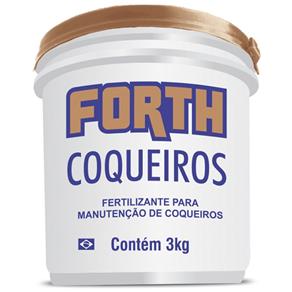 Fertilizante Forth Coqueiro Balde 3 Kg