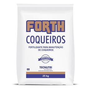 Fertilizante Forth Coqueiro Saco 25 Kg
