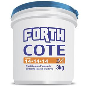 Fertilizante Forth Cote Classic 14 14 14 / 3Meses (100% Osmocote) 3 Kg Balde