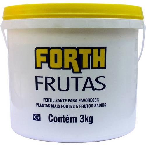 Fertilizante Forth Frutas Balde 3kg