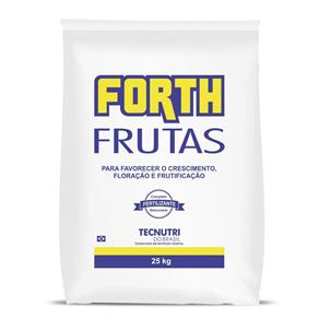 Fertilizante Forth Frutas Saco 25 Kg