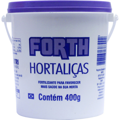 Fertilizante Forth Hortaliças Balde 400g