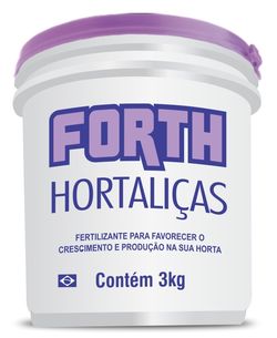 Fertilizante Forth Hortaliças Balde 3kg